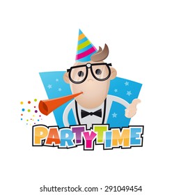 funny party man