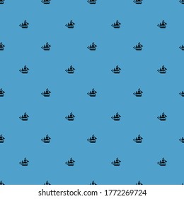 Funny pattern of a galleon ship. Modular image to edit.