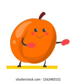 funny peach clip art