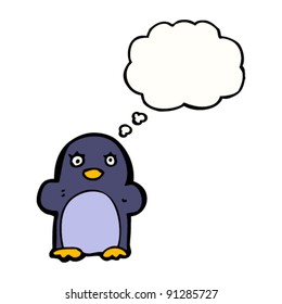 funny penguin cartoon