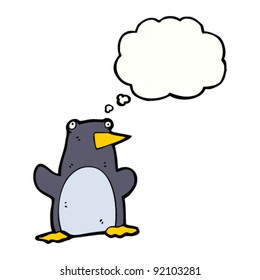 funny penguin cartoon