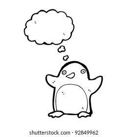funny penguin cartoon