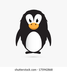 Funny Penguin Illustration