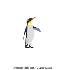 funny penguin illustration logo inspiration	