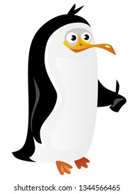 funny penguin smiles