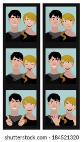 funny photo booth series