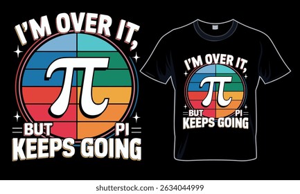 funny pi day t-shirt design