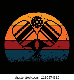 Funny Pickleball T shirt Design  
Pickleball vector 