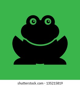funny picture of frog