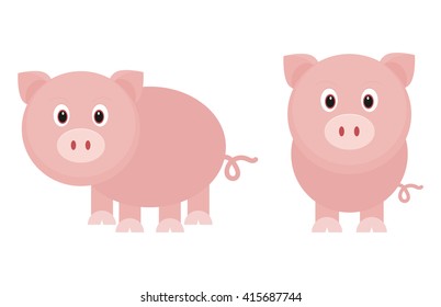 funny pig set