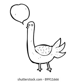funny pigeon cartoon