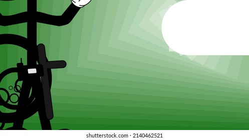 funny policeman pictogram cartoon illustration background