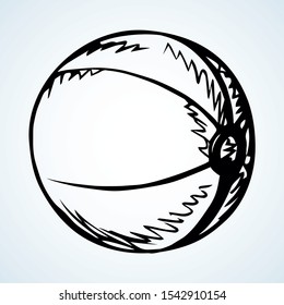 La divertida esfera de rebotes del grupo en el espacio de texto de fondo de papel claro. Diseño de fotos de regalo de niños pequeños de vacaciones de color negro dibujado a mano en color negro en estilo retro de diseño de doodle. Ver cierre