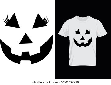 Funny Pumpkin T shirt For Halloween,