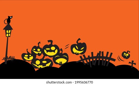 Frische Kürbis und Halloween-Feiertag 