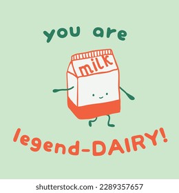 Funny puns about dairy or milk