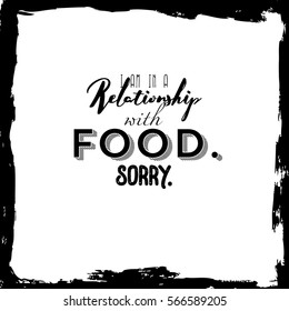 Funny quote. Typography for poster, invitation, greeting card or t-shirt. Vector lettering design with funny doodle hand-drawn picture