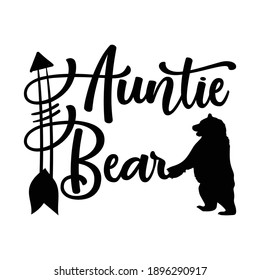 Funny Quote Vector Mama Bear Text