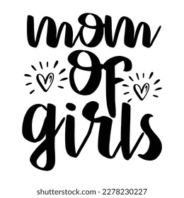 Funny quotes. I run a Girl Gang. Women quotes. Mom life design. Hand drawn calligraphy text for fashion t shirts, poster, gift, printing press. Vector illustration.