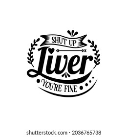 Funny quotes svg design vector