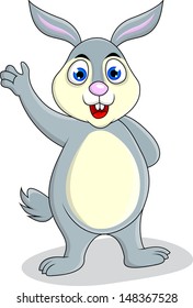 funny rabbit cartoon