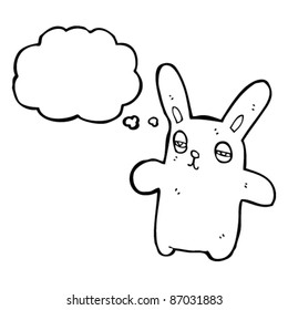 funny rabbit cartoon