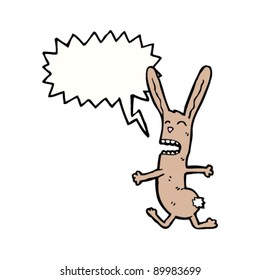 funny rabbit cartoon