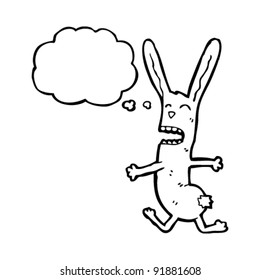 funny rabbit cartoon