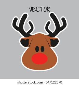 Funny reindeer
