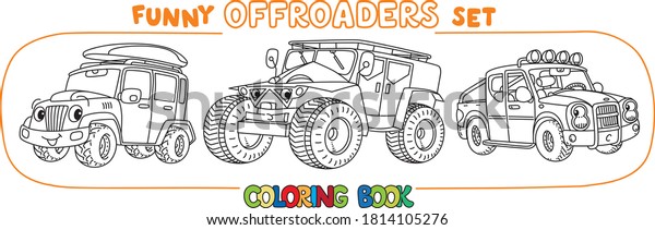 Funny rescue\
vehicle with eyes. Car coloring\
book