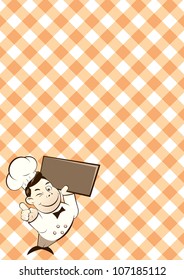 funny restaurant background