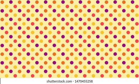 Funny retro style wall paper with yellow background