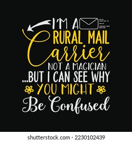 Funny Rural Mail Carrier Job Post Office Letter