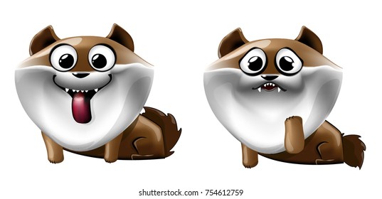 funny and sad doggy