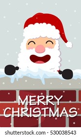 funny Santa Claus background