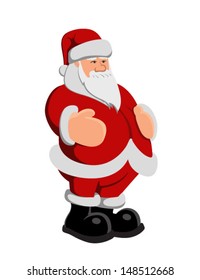 Funny Santa laus