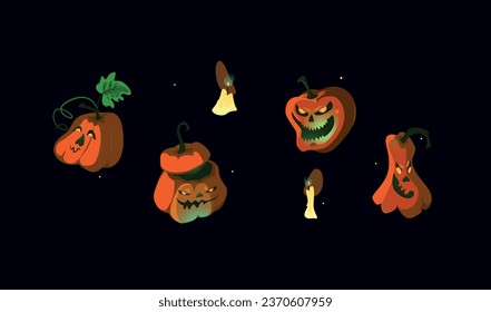 Funny and Scary Halloween Pumpkins