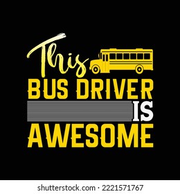 Funny School Bus Driver Shirt Gift Men Women School