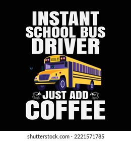 Funny School Bus Driver t-shirt design