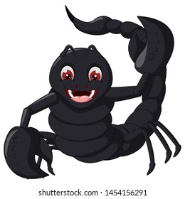 Funny Scorpion Cartoon For Your Design