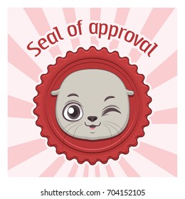 Funny seal of approval pun