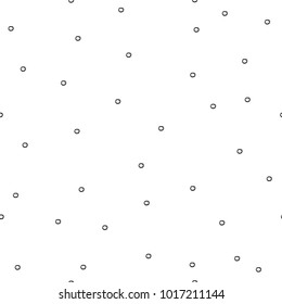 Funny seamless pattern in monochrome. Trendy textile. Vector.