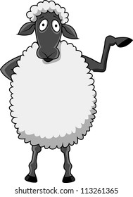 Funny sheep