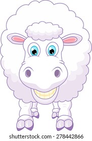 funny sheep cartoon