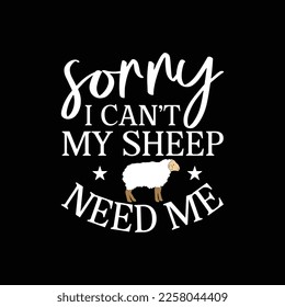 Funny Sheep Design for Farmers and Sheep Lovers