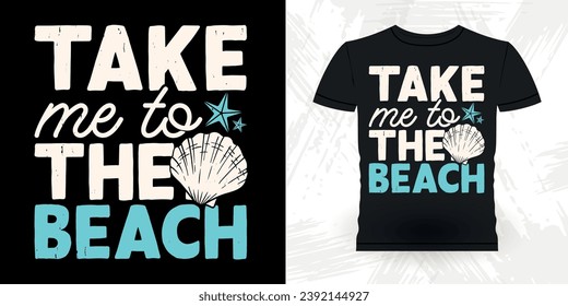 Gracioso Shell Collector Beach Shelling Vintage Seashell T-shirt Design