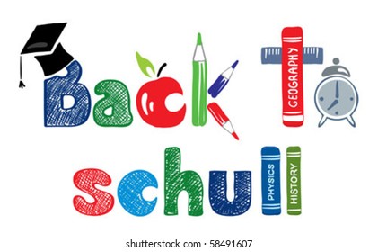 Funny sign - "back to school"