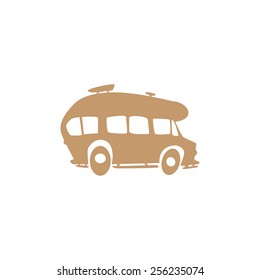 Funny simple recreational vehicle