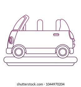 Funny small car cartoon