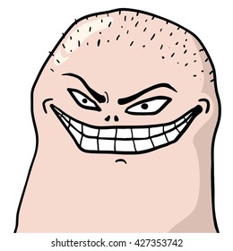 funny smile expression